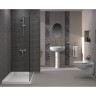 Комплект подвесной унитаз VITRA NORMUS, система инсталляции VITRA V12, кнопка LOOP O глянцевый хром, сиденье стандарт 9773B003-7202